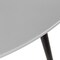 Armen Living Sydney Outdoor Patio Round Dining Table in Dark Eucalyptus and Gray Stone 840254335974 - alternate 3